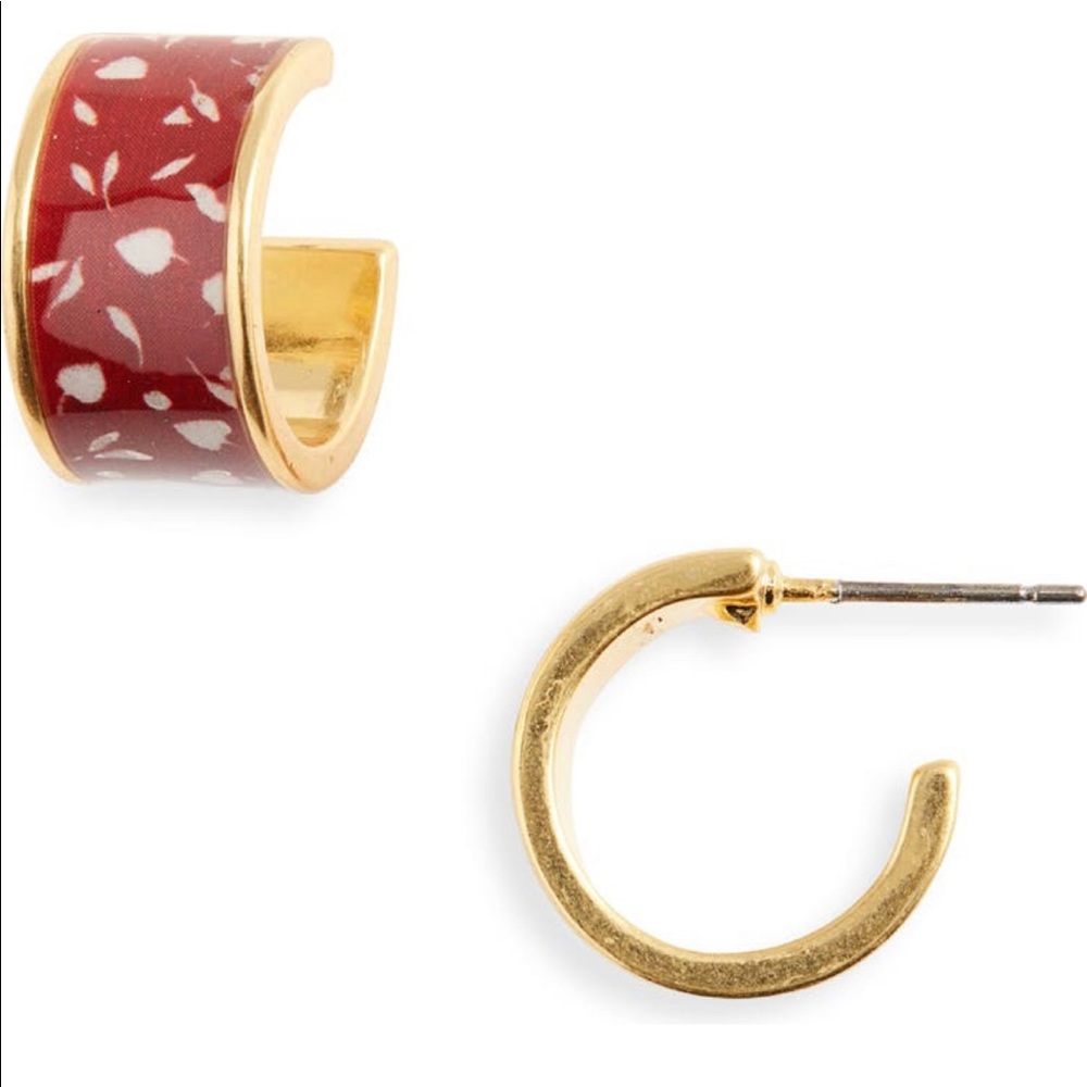 The Madewell Enamel Park Picnic Huggies